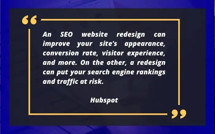 SEO Impact of Website Redesign 