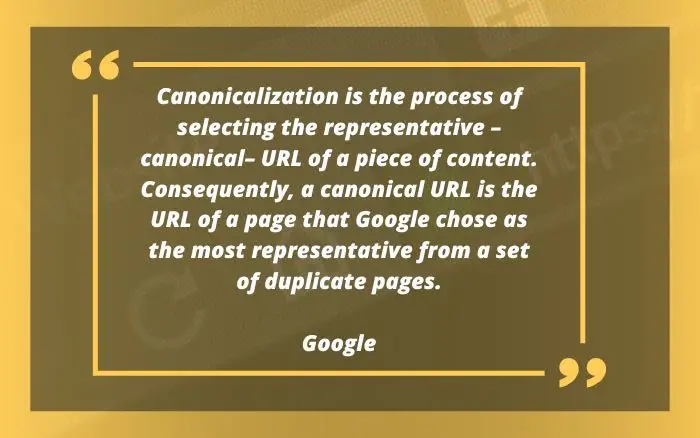 What is Canonicalization?