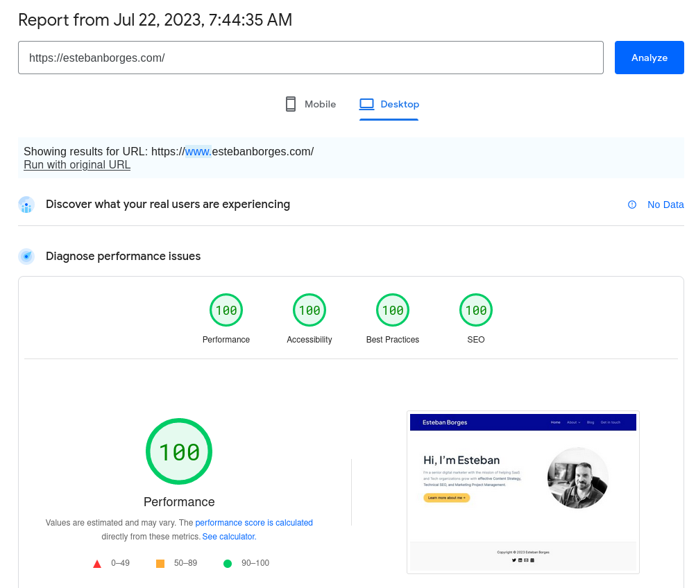 speed impact on seo while doing website redesign